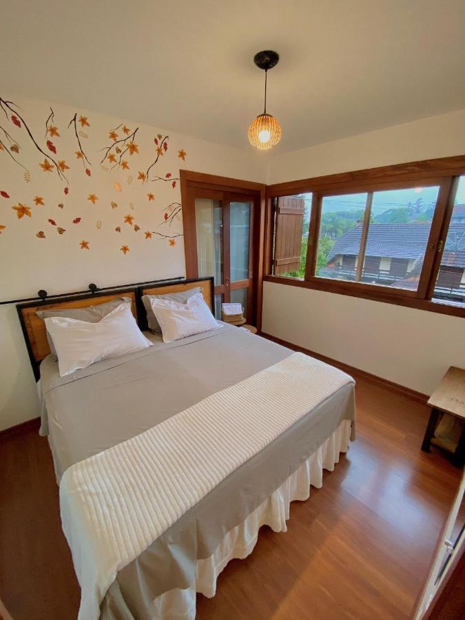 Apartamento Estacao Das Hortensias, Seu Aconchego Em Gramado Exterior foto