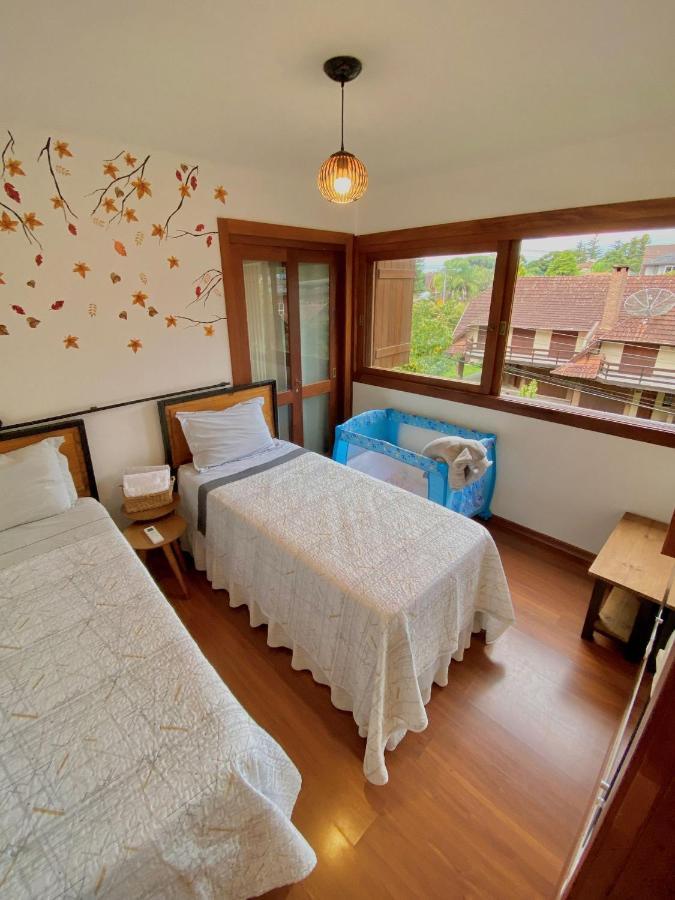 Apartamento Estacao Das Hortensias, Seu Aconchego Em Gramado Exterior foto