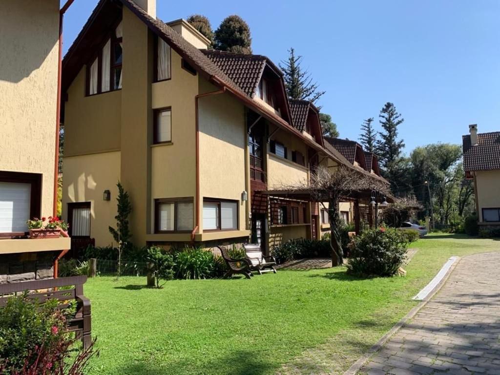 Apartamento Estacao Das Hortensias, Seu Aconchego Em Gramado Exterior foto